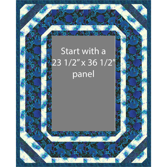 Fabulous Feathers Quilt Pattern PS-950 - Paper Pattern