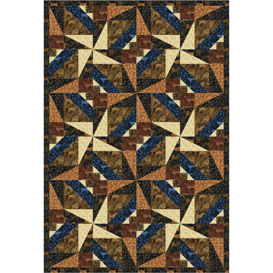 Doggie Day Care Quilt PS-952e - Downloadable Pattern