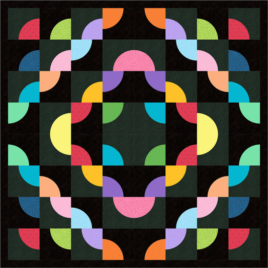 Pie R Squared Quilt Pattern PS-955 - Paper Pattern