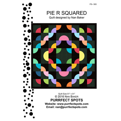 Pie R Squared Quilt PS-955e - Downloadable Pattern