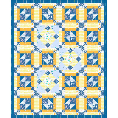 Flying in Circles Quilt PS-956e - Downloadable Pattern