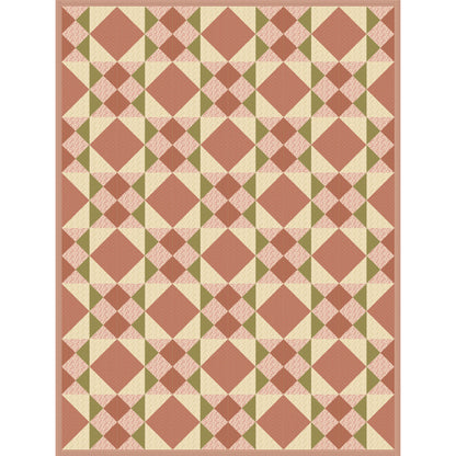 Pink Confetti Quilt PS-958e - Downloadable Pattern