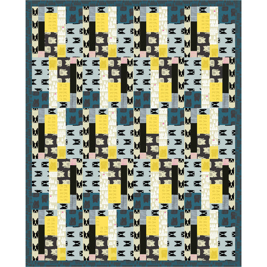 Pawprint Village Quilt Pattern PS-959 - Paper Pattern