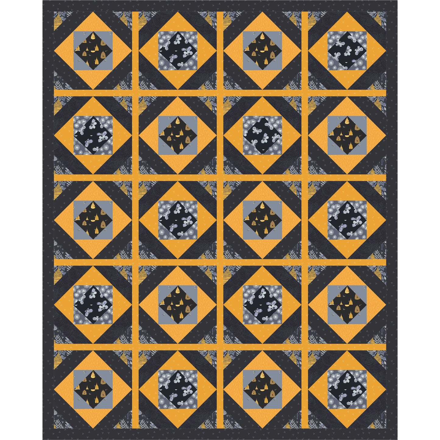 Frequent Flyers Quilt PS-960e - Downloadable Pattern