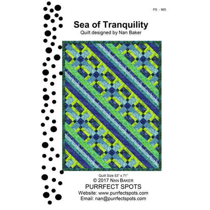 Sea of Tranquility Quilt PS-965e - Downloadable Pattern
