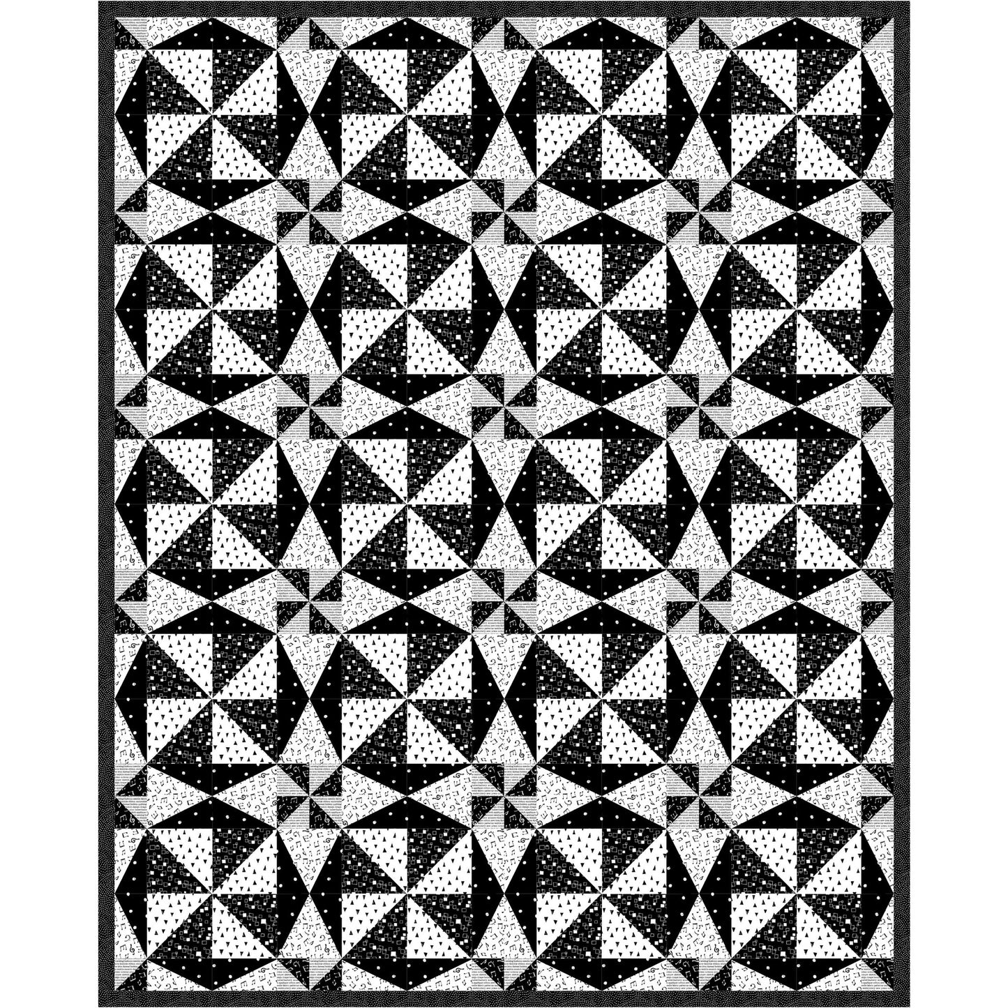 Pepper Mills Quilt PS-967e - Downloadable Pattern