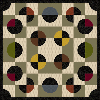 Coin Toss Quilt PS-970e - Downloadable Pattern