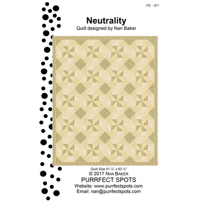 Neutrality Quilt PS-971e - Downloadable Pattern