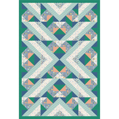 Teal a Point is Made Quilt PS-973e - Downloadable Pattern