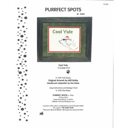 Cool Yule Cross Stitch Pattern PS-9833 - Paper Pattern