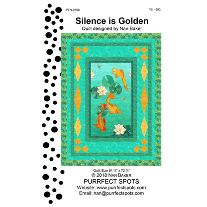 Silence is Golden Quilt PS-993e - Downloadable Pattern