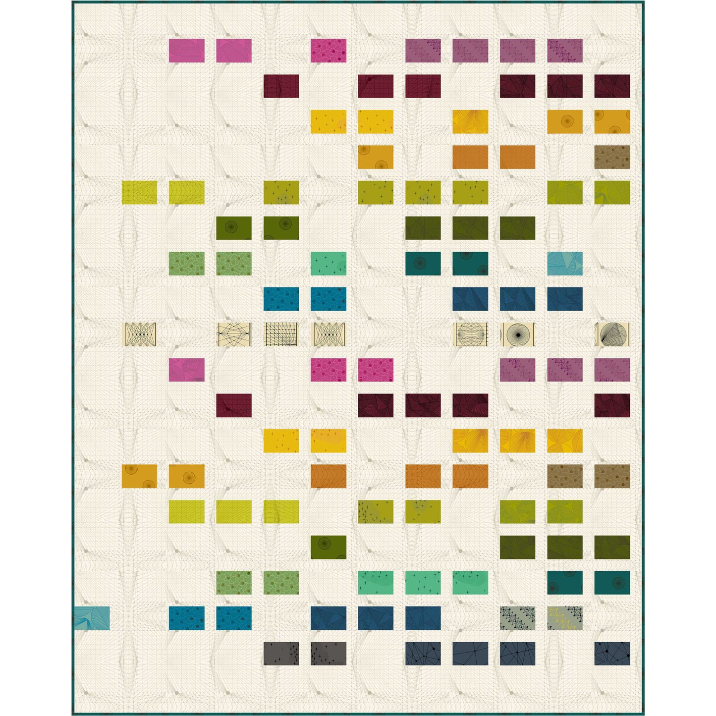 Color Code Quilt Pattern PS-996 - Paper Pattern