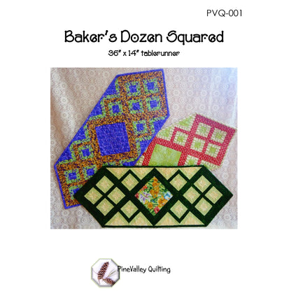 Baker's Dozen Squared Quilt PVQ-001e - Downloadable Pattern