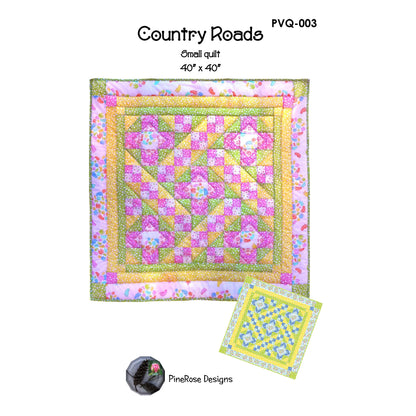 Country Roads Quilt PVQ-003e - Downloadable Pattern