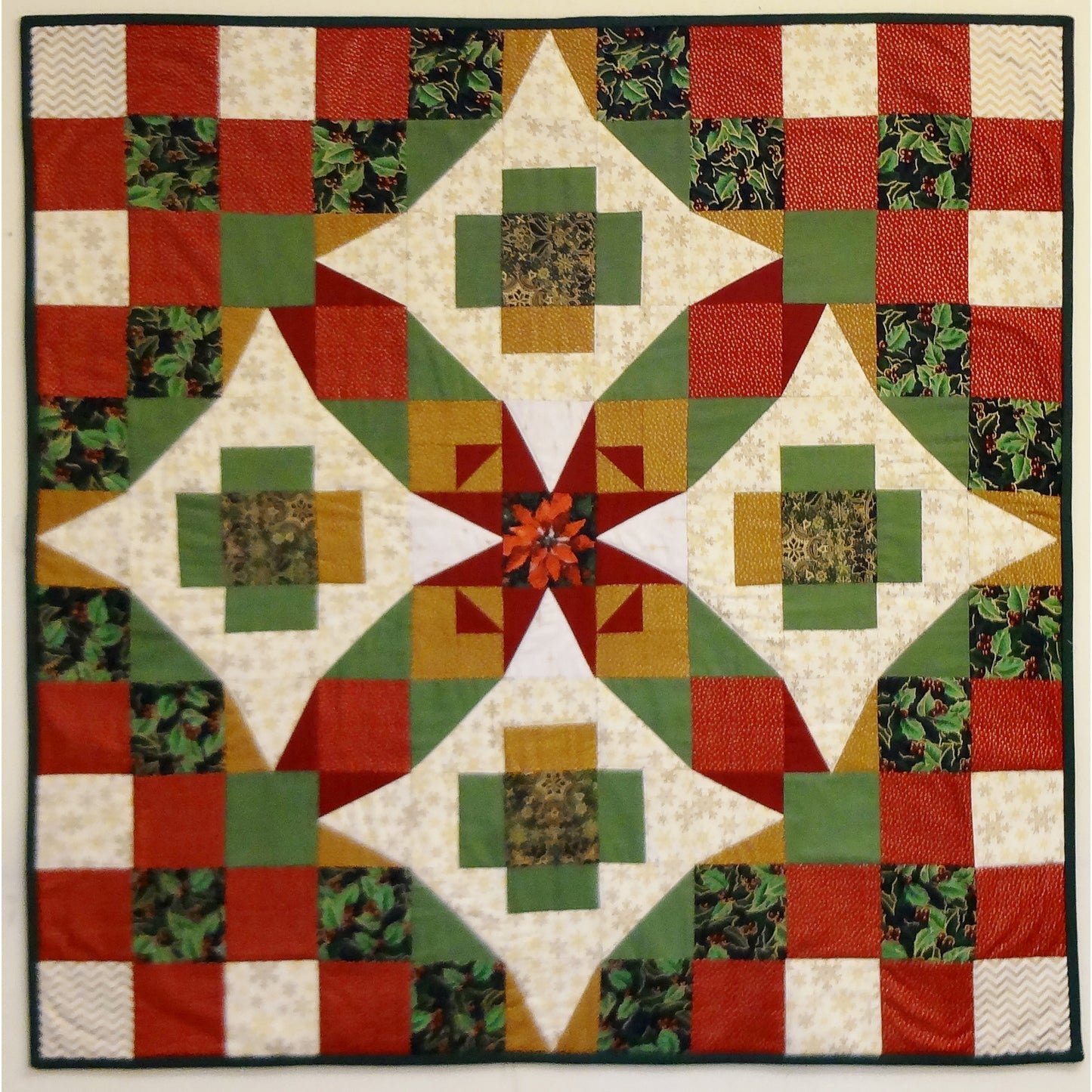 Grecian Stars Quilt PVQ-009e - Downloadable Pattern