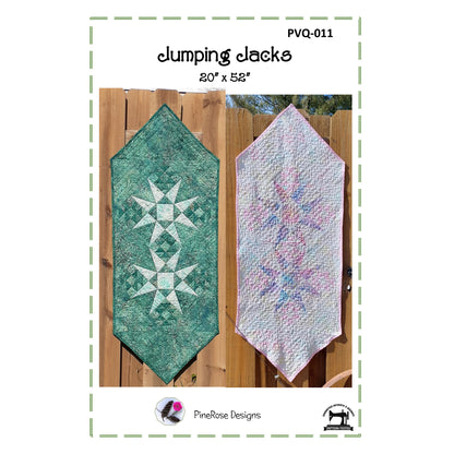 Jumping Jacks Tablerunner PVQ-011e - Downloadable Pattern