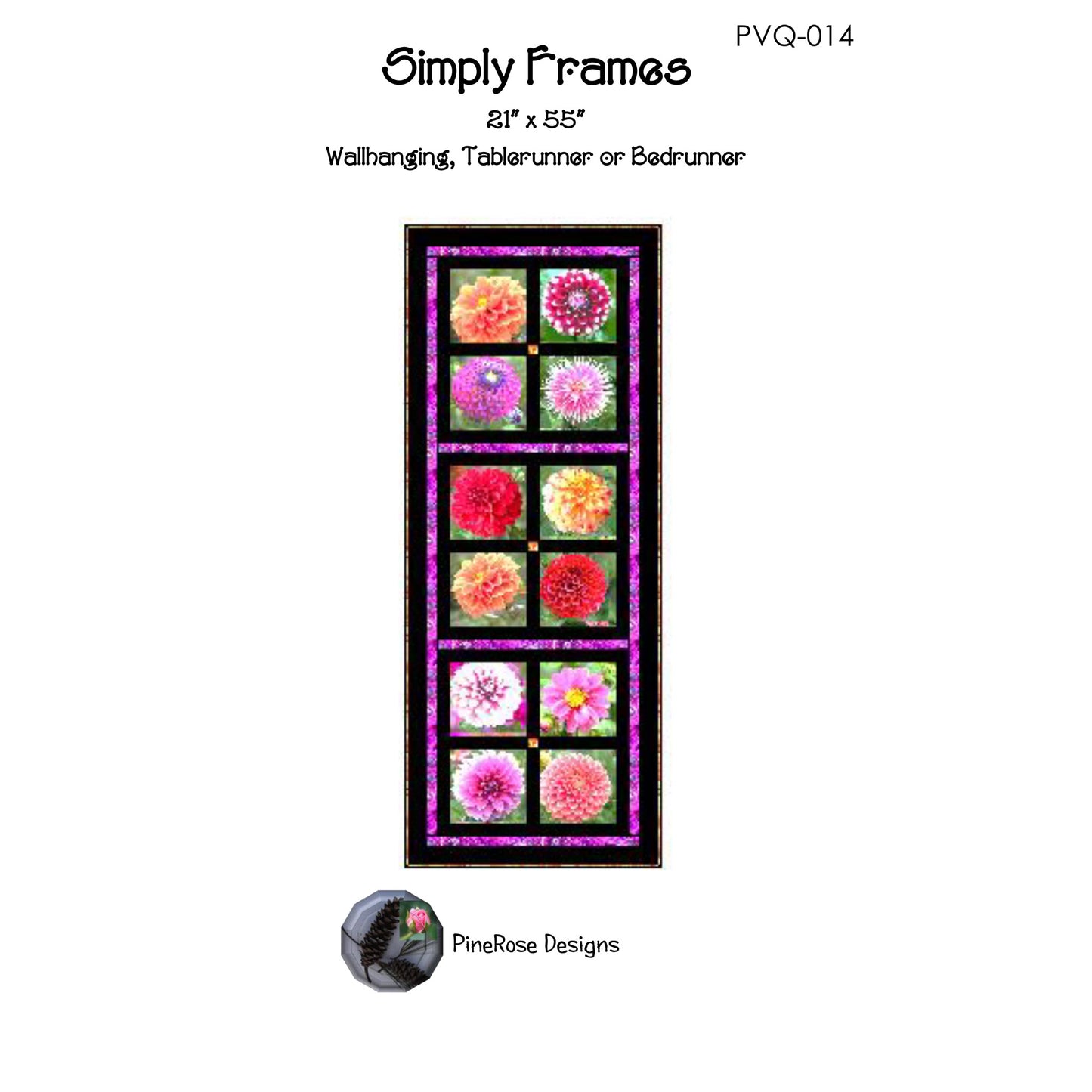 Simply Frames Quilt PVQ-014e - Downloadable Pattern