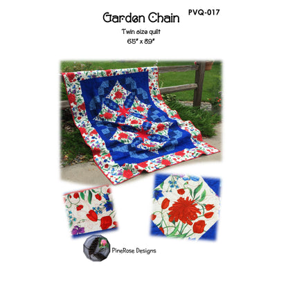 Garden Chain Quilt PVQ-017e - Downloadable Pattern