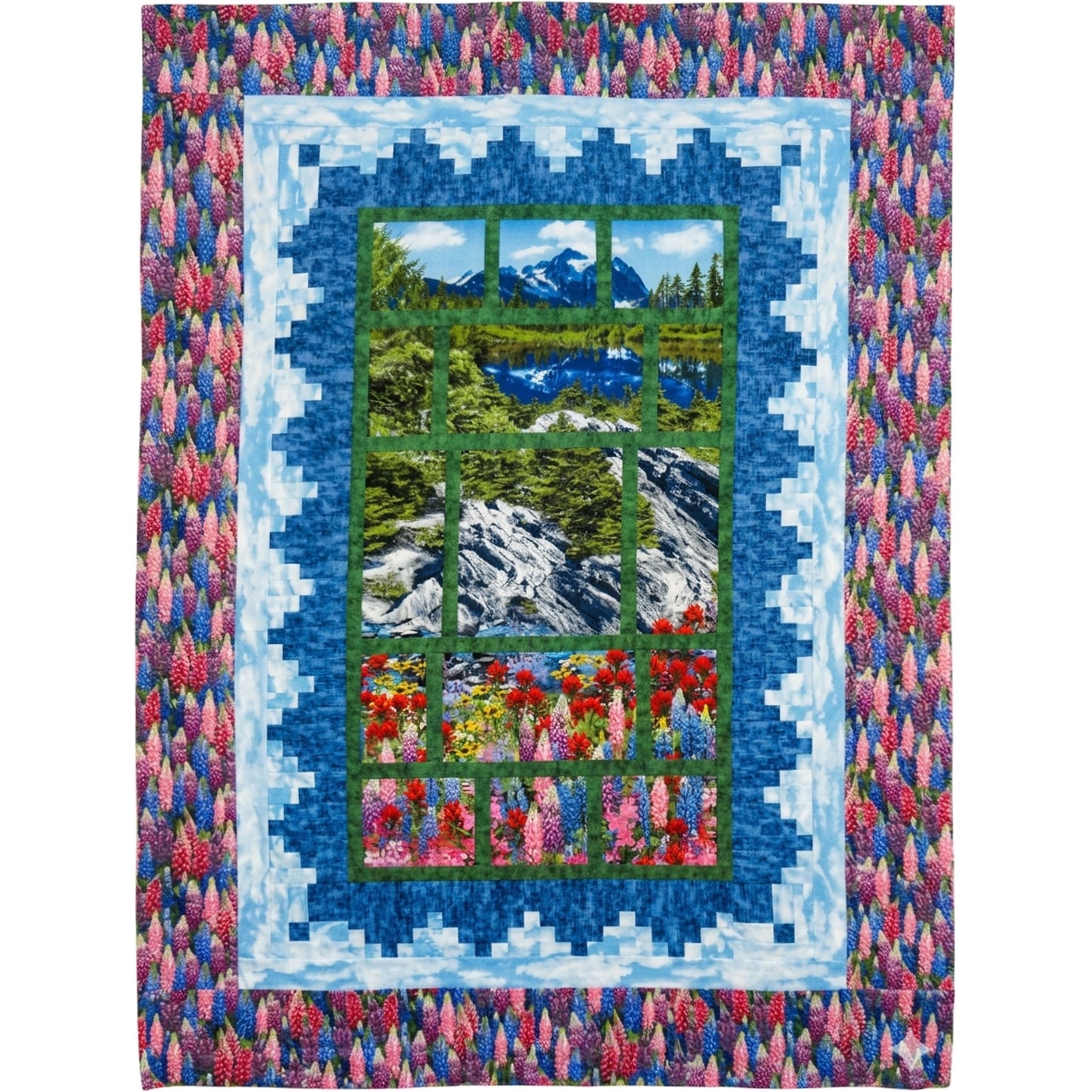 Mountain View Quilt PVQ-018e - Downloadable Pattern