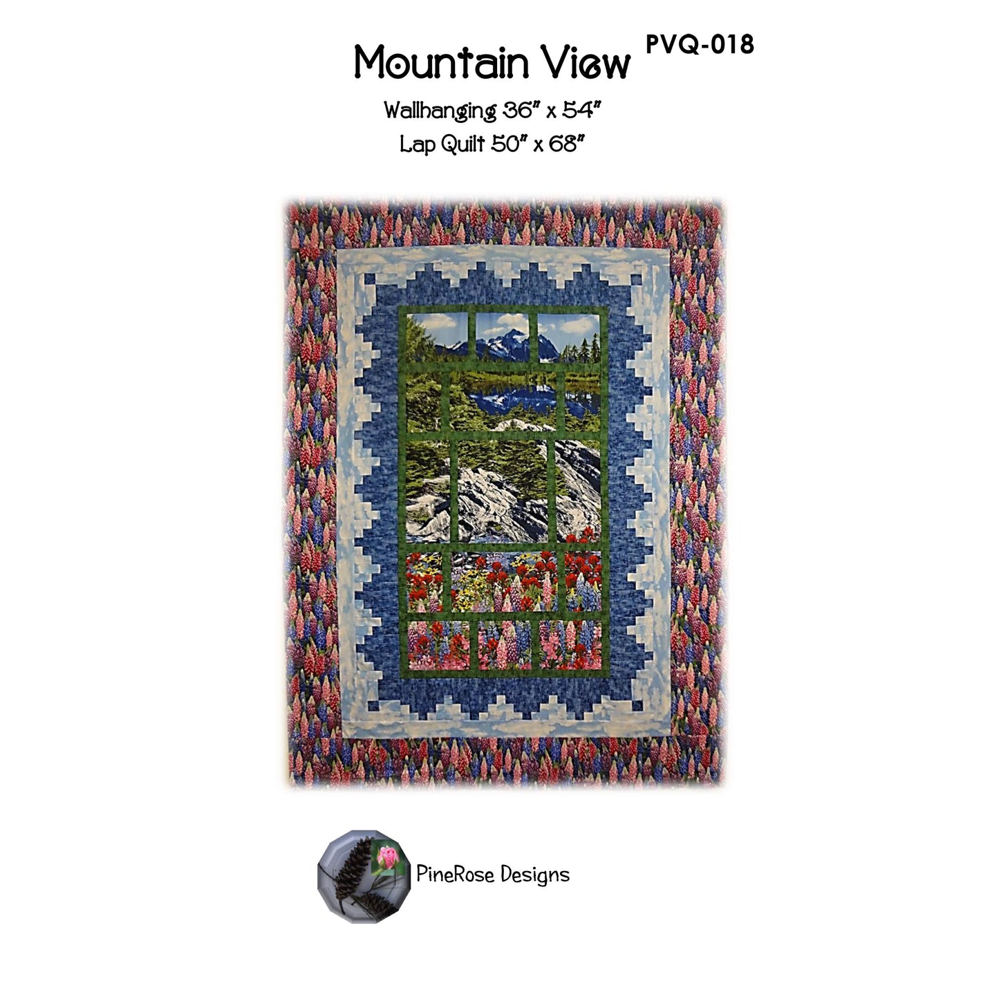 Mountain View Quilt PVQ-018e - Downloadable Pattern