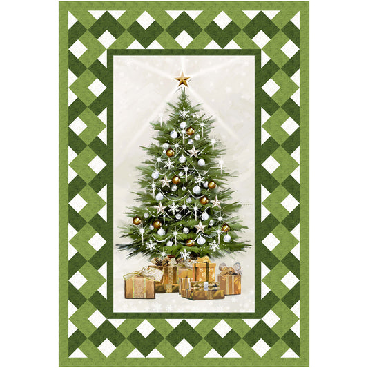 Christmas Elegance Quilt Pattern PWS-358 - Paper Pattern