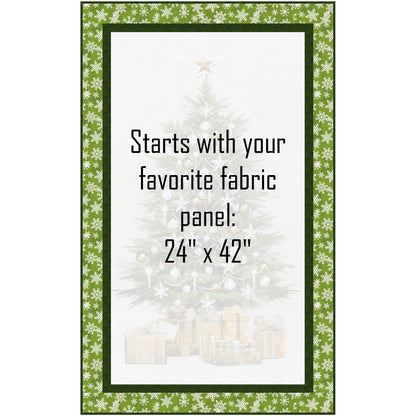 Christmas Elegance Quilt Pattern PWS-358 - Paper Pattern
