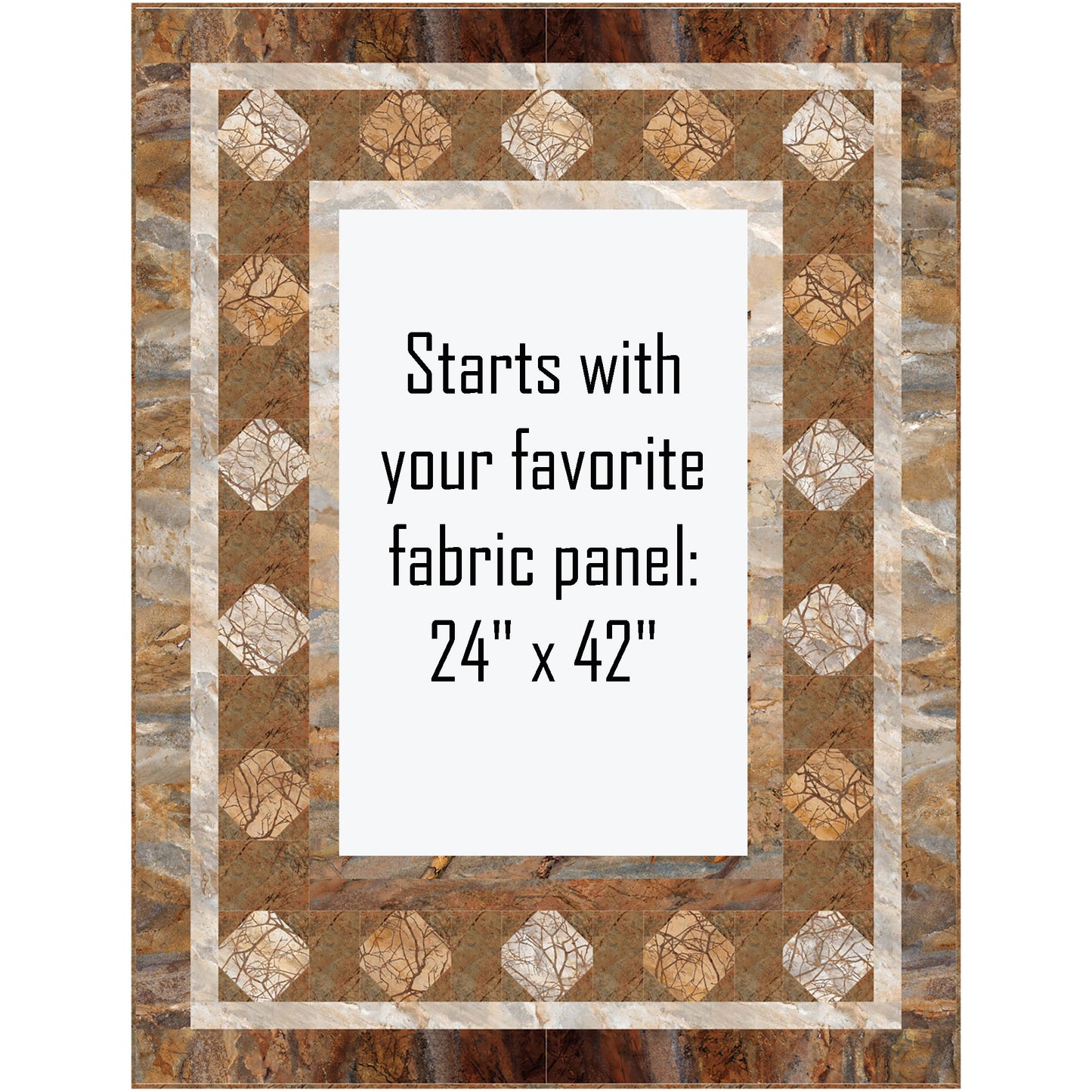 Autumn Dance Quilt Pattern PWS-453 - Paper Pattern