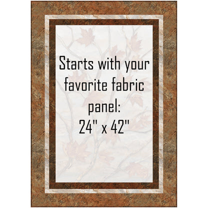 Autumn Dance Quilt Pattern PWS-453 - Paper Pattern