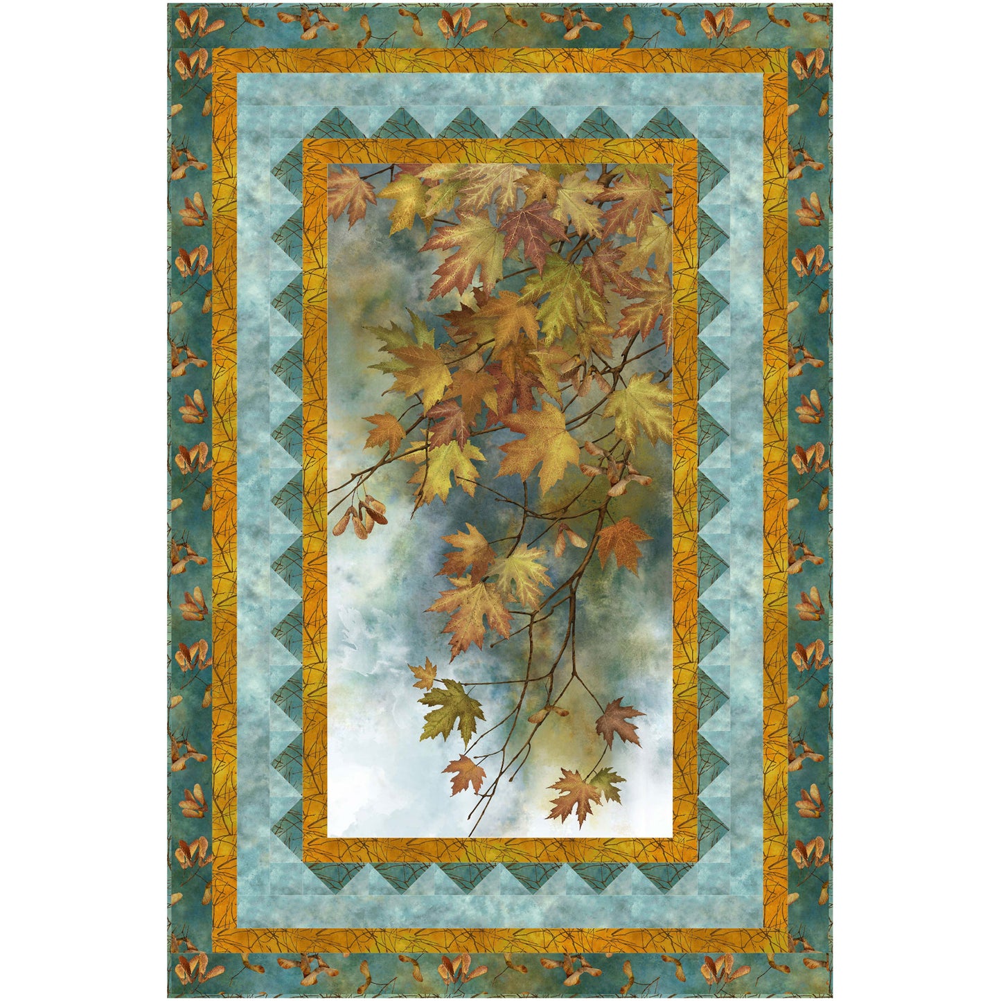 Maple Time Quilt Pattern PWS-461 - Paper Pattern