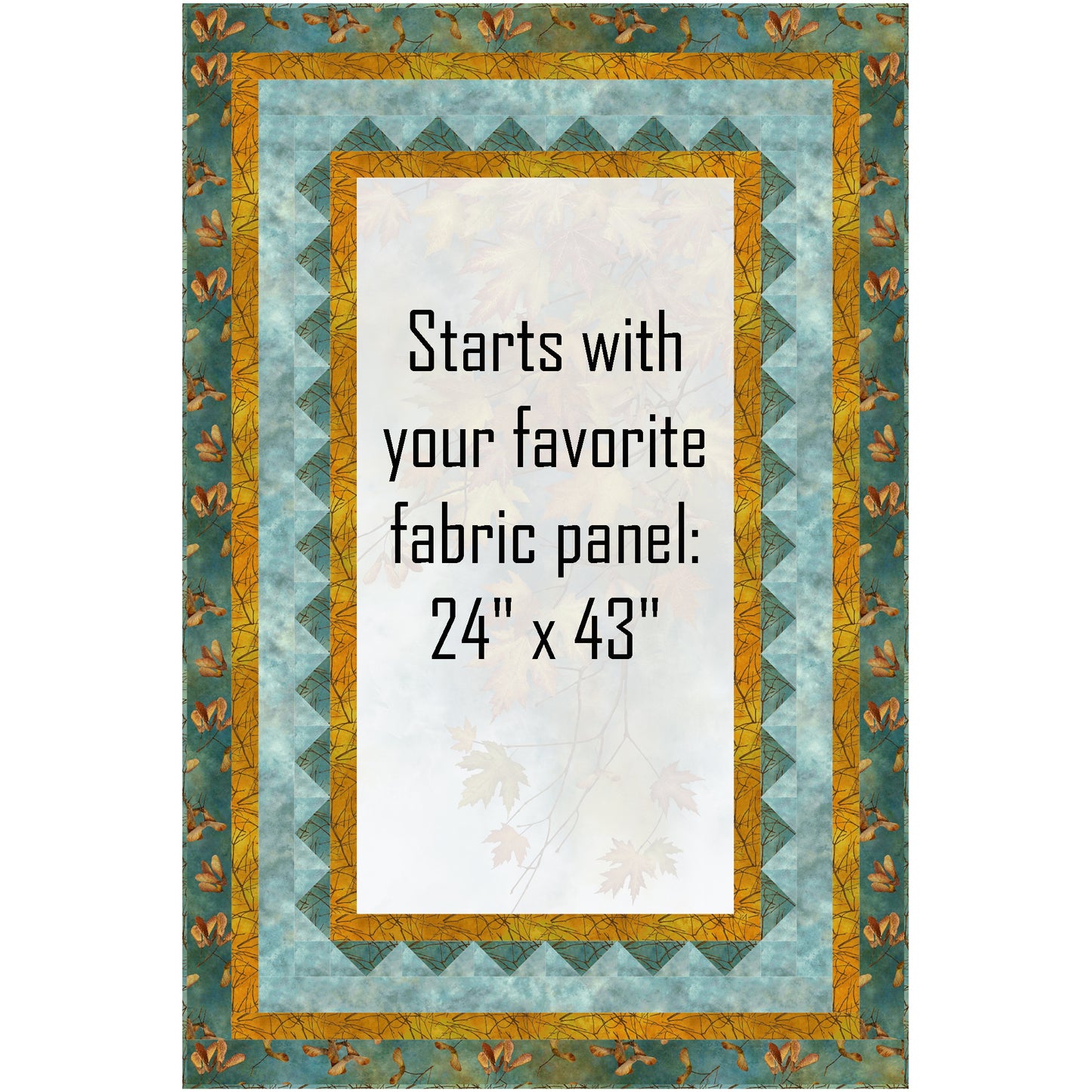 Maple Time Quilt Pattern PWS-461 - Paper Pattern