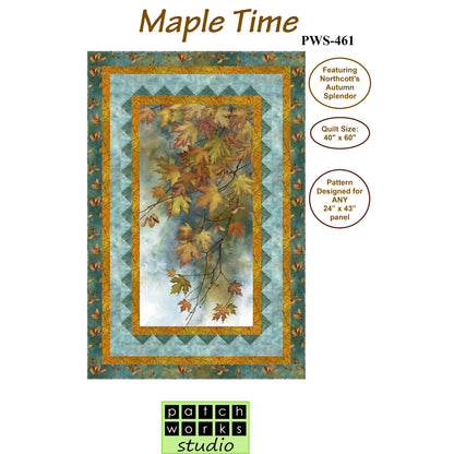 Maple Time Quilt Pattern PWS-461 - Paper Pattern