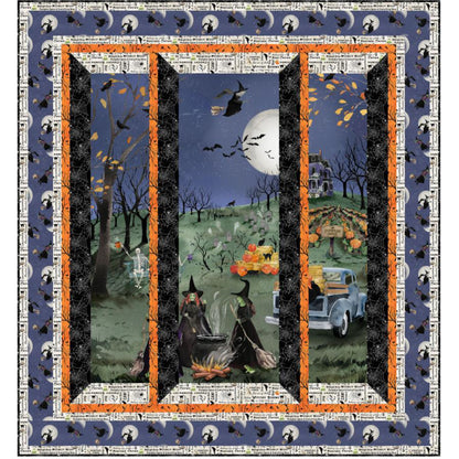 Toil & Trouble Quilt PWS-470e - Downloadable Pattern