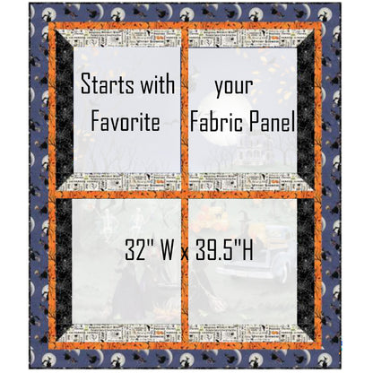 Toil & Trouble Quilt PWS-470e - Downloadable Pattern