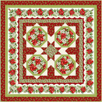 Holiday Bouquets Quilt Pattern PWS-476w - Wholesale Product