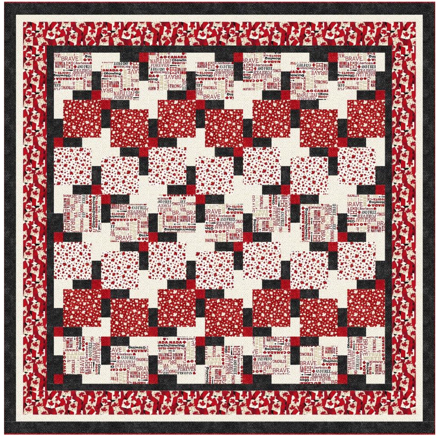 Canada Eh! Quilt Pattern PWS-478w - Wholesale Product