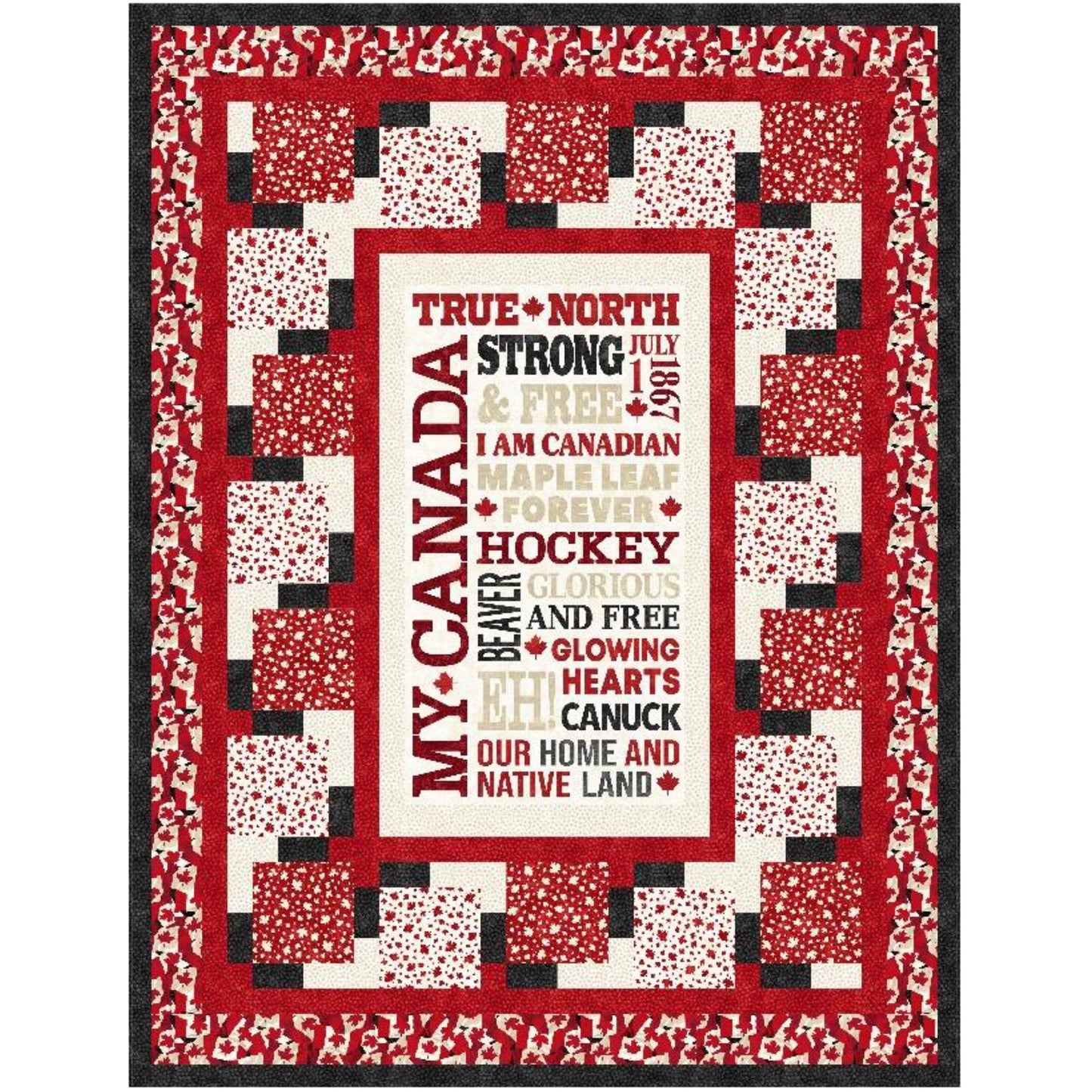 Canada Eh! Quilt Pattern PWS-478w - Wholesale Product