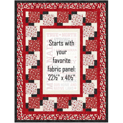 Canada Eh! Quilt Pattern PWS-478w - Wholesale Product