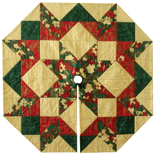 Heaven's Light Tree Skirt or Table Topper Pattern PYP-110 - Paper Pattern