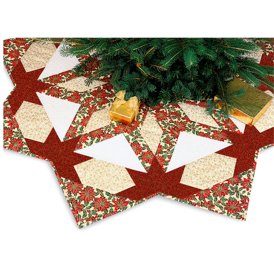 Radiant Star Tree Skirt Pattern PYP-150 - Paper Pattern