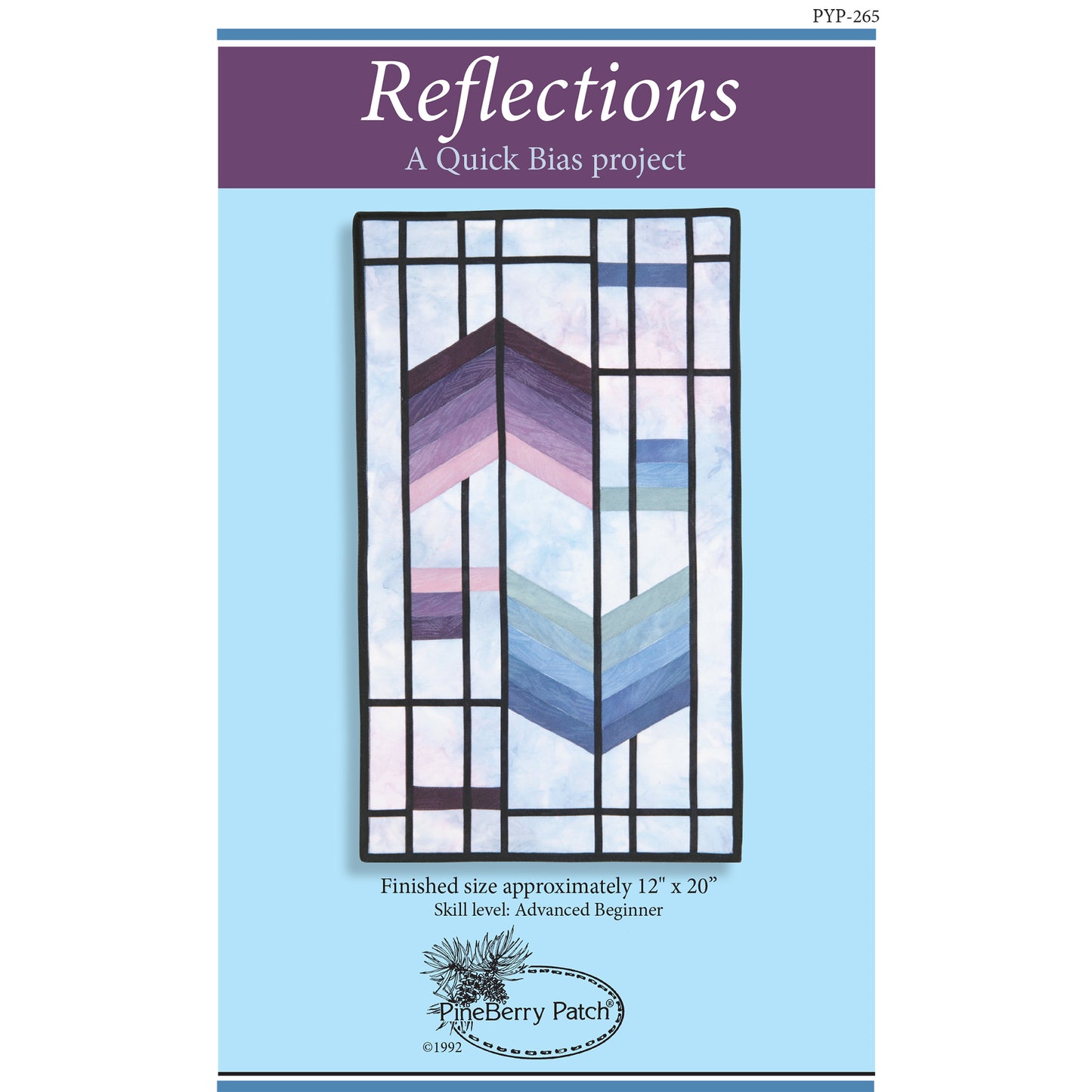 Reflections Wall Hanging Pattern PYP-265 - Paper Pattern