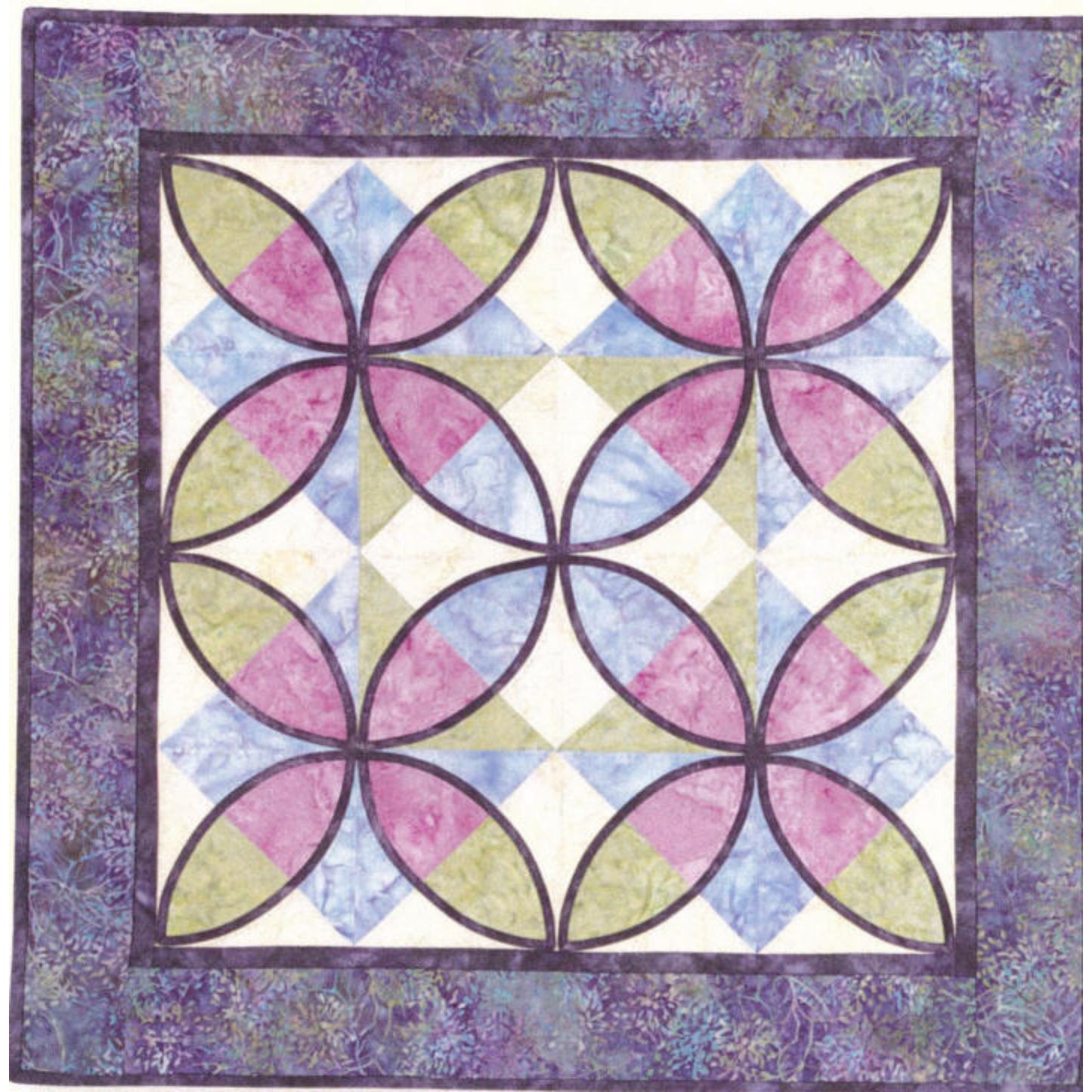 Bias Blooming Quilt Blocks PYP-275e - Downloadable Pattern