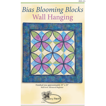 Bias Blooming Quilt Blocks PYP-275e - Downloadable Pattern