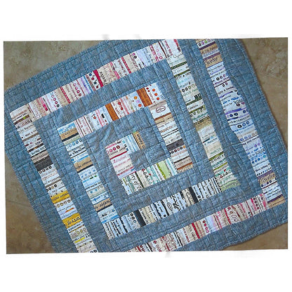 Modern Gray Quilt QBE-114e - Downloadable Pattern