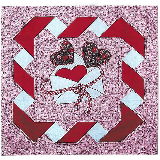 Be Mine Wall Hanging QBE-119e - Downloadable Pattern