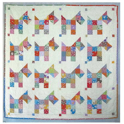 Scotties Quilt QBE-121e - Downloadable Pattern