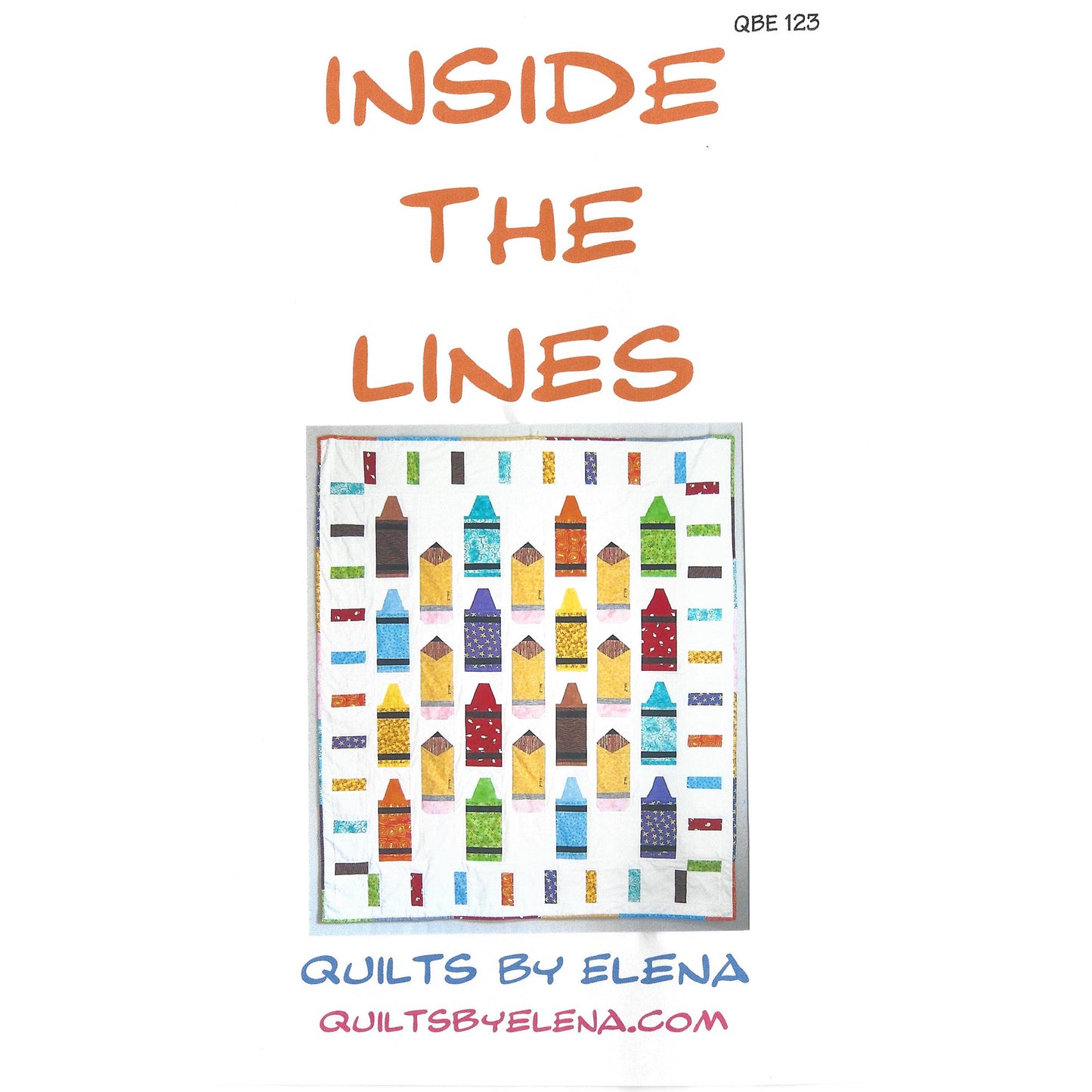 Inside the Lines Quilt QBE-124e - Downloadable Pattern