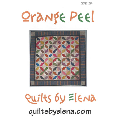 Orange Peel Quilt QBE-126e - Downloadable Pattern