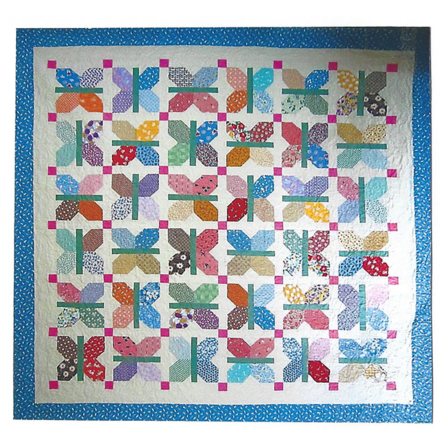 Flutter Quilt QBE-129e - Downloadable Pattern