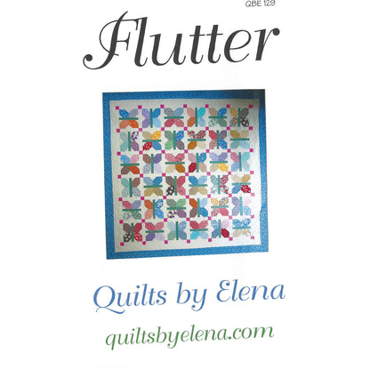 Flutter Quilt QBE-129e - Downloadable Pattern