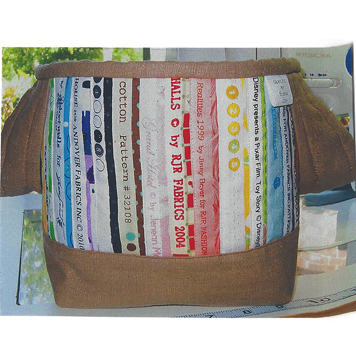 Selvage Bucket QBE-132e - Downloadable Pattern